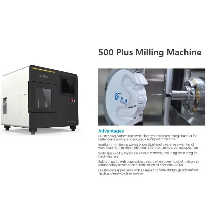 Фото Новое поступление, стоматологический фрезерный станок CAD CAM, 5-осевой станок для сухой резки металла для протезов №2