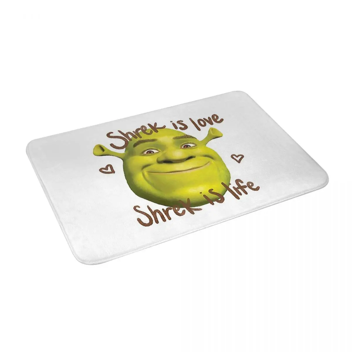 

Shrek Is Love Shrek Is Life Bath Door Floor Mat Anti-slip Rug Carpet Entrance LivingRoom Home Kitchen Absorbent Doormat Bathroom