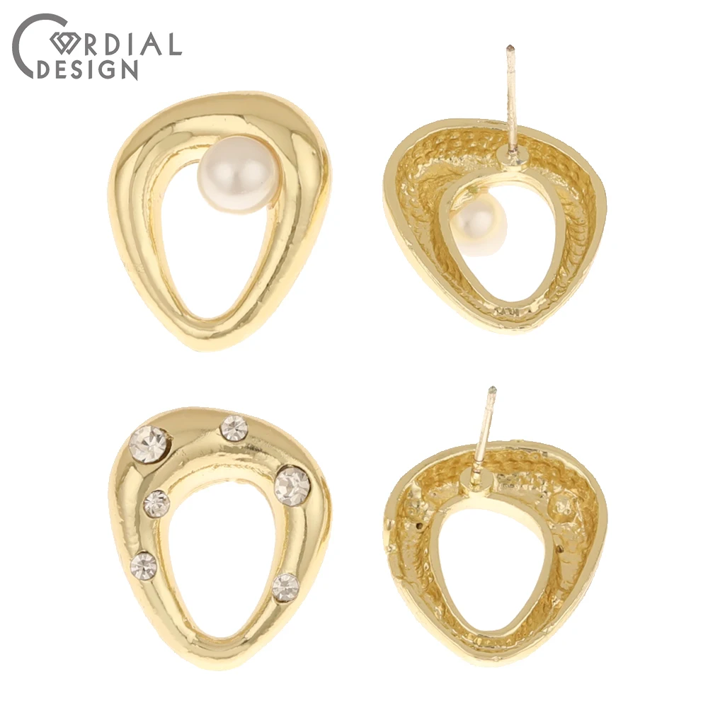 

Cordial Design 100 шт 16*19 мм DIY ювелирные аксессуары/имитация жемчуга/стразы серьги-гвоздики/ювелирные изделия и компоненты