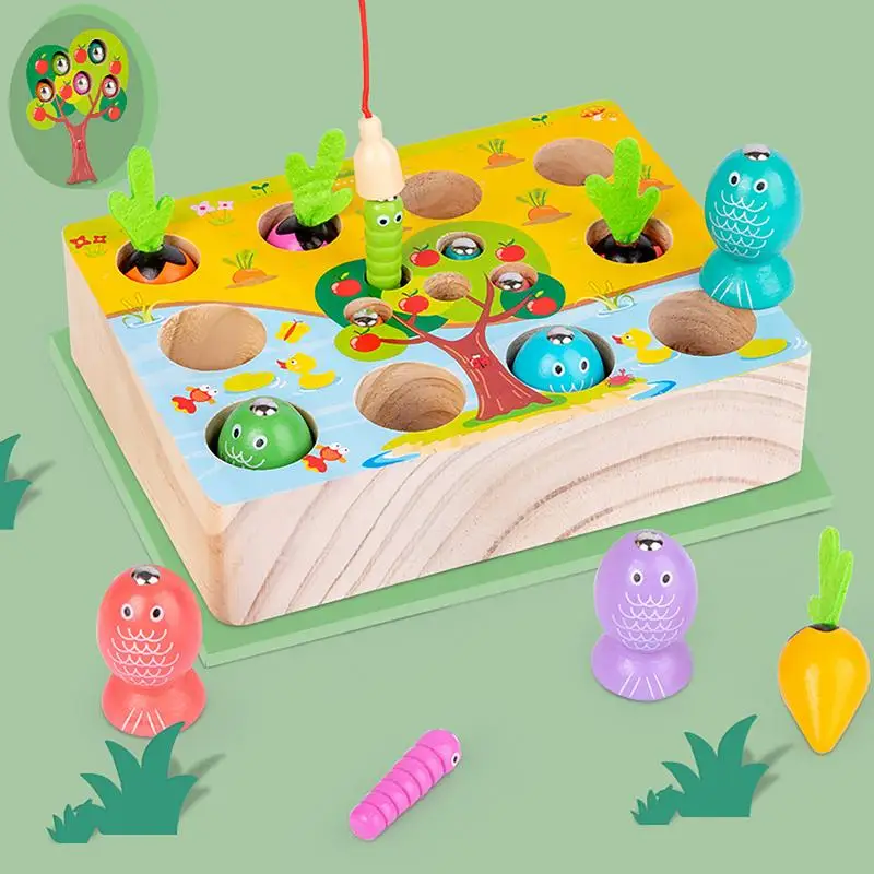 

Игрушка Монтессори в виде моркови для малышей, развивающая игрушка красочной формы, набор для моркови, счетные игрушки для детей, обучающие игрушки