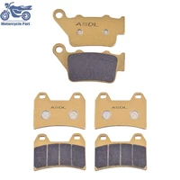 motorcycle front and rear brake pads for yamaha xt660x xt660 xt 660 x 660x supermoto 2004 2005 2006 2007 2008 2009 2010 2016
