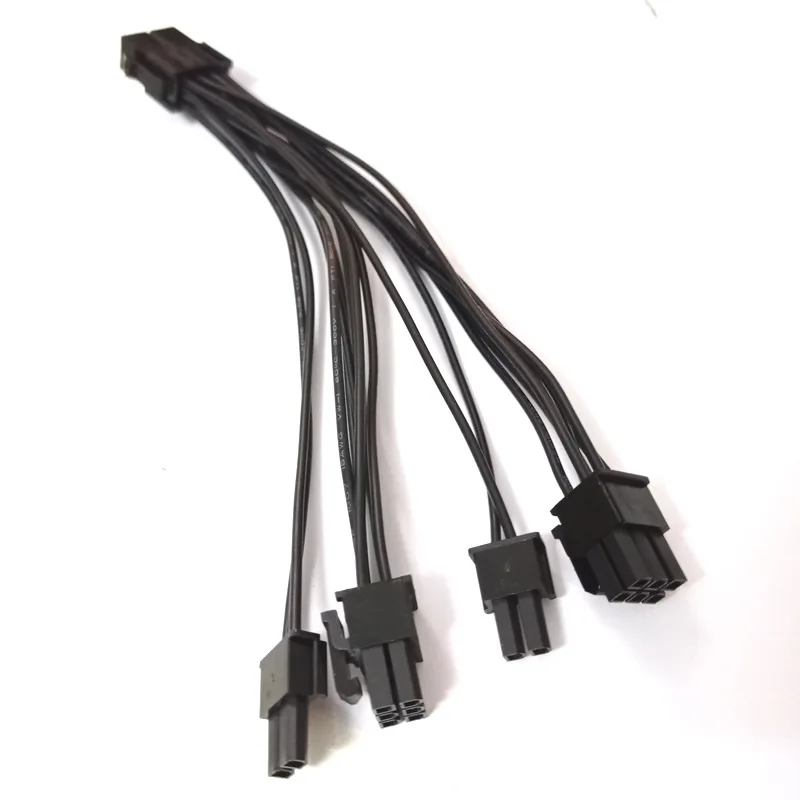 

20cm Graphics Card 8 Pin Female To 2*8P(6+2)pin Extention Power Cable Male PCIe PCI Express 4 Lines Cable Connector