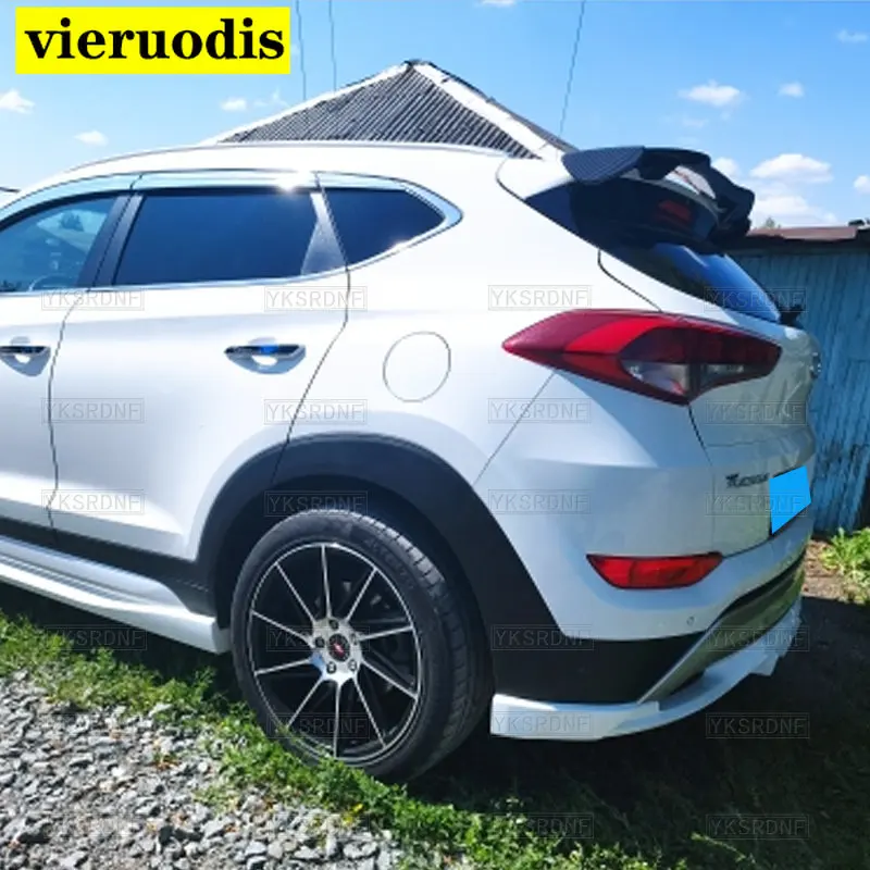 

For Universal Roof GT Spoiler Accessories Hyundai IX25 IX35 Tucson Santa Fe Hatchback Car Window Rear Lip WING Tail
