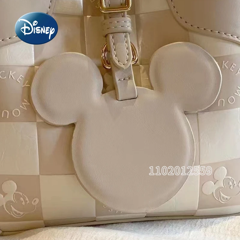 Disney Mickey New Women's One Shoulder Crossbody Bag Cartoon Mini Bag Fashion Trend Women's Handbag Luxury Brand High Quality