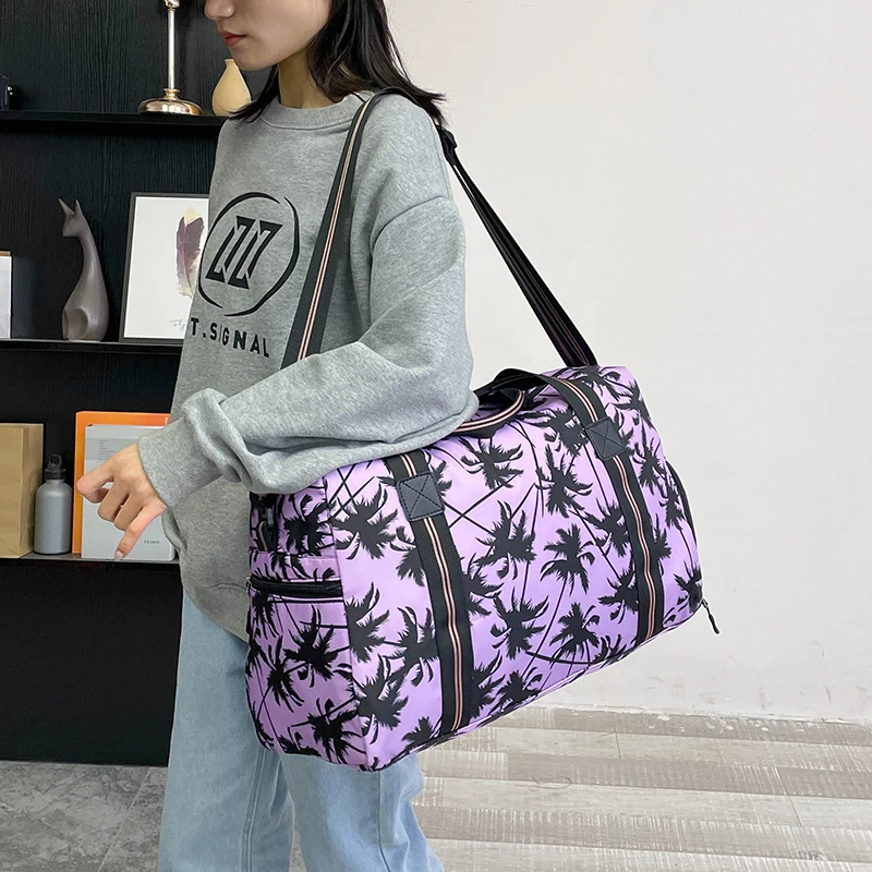 Fashion Korean Version Of Portable Travel Bag Female New Dry And Wet Separation Shoe Warehouse Single Shoulder Cross-Body Bag M9