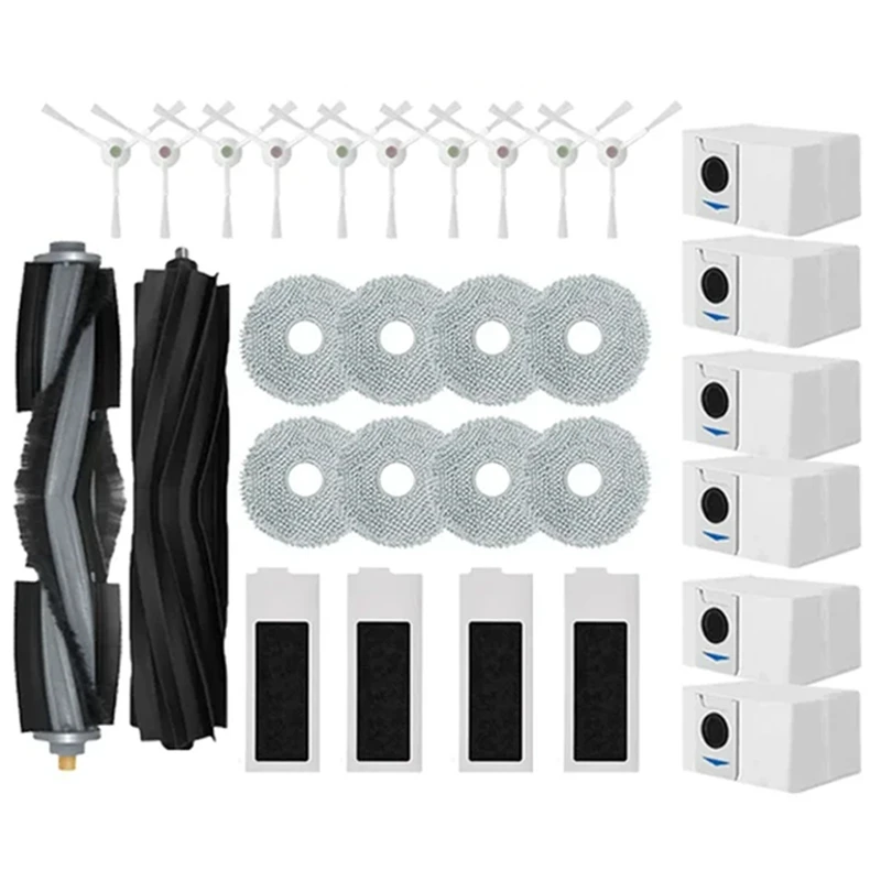 Для Ecovacs Deebot T20 OMNI T20e Pro робот-пылесос основная боковая щетка швабра фильтр мешки