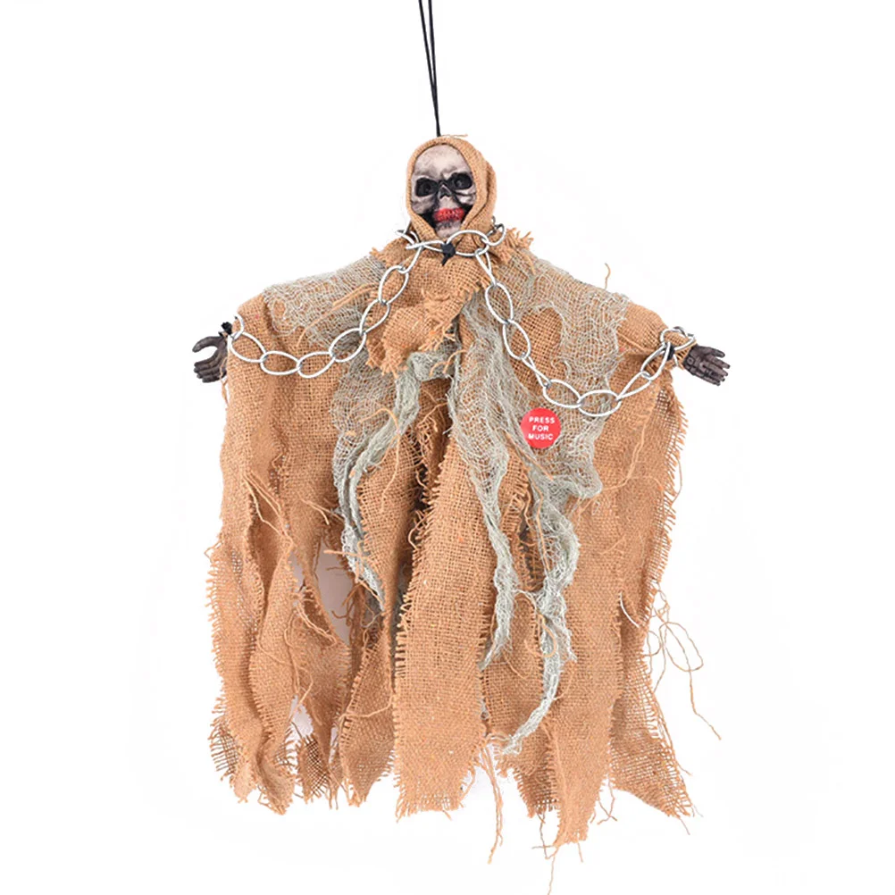 

Hangingghost Decor Props Scary Decorations Party Creepyhorrorspooky Supplies Photo