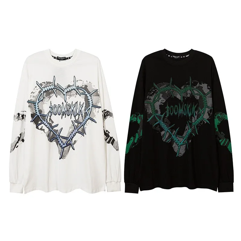 

Мужская Повседневная Толстовка с круглым вырезом, на осень и зиму