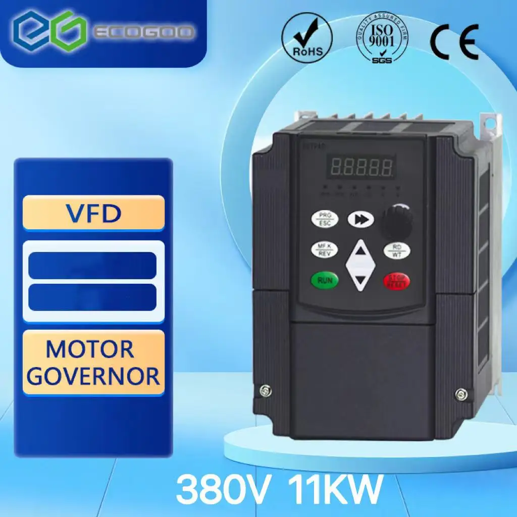 CE 380v 1.5kw/2.2kw/4kw/5.5kw/7.5kw/11kw 3 phase input and 3 phase output frequency converter / ac motor drive / VFD