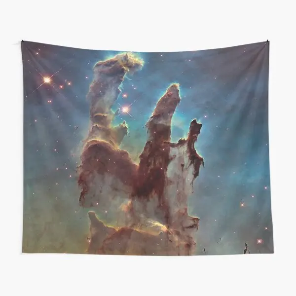 

Eagle Nebula The Pillars Of Creation Tapestry Mat Decor Home Colored Art Living Yoga Bedroom Towel Wall Travel Hanging Room