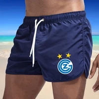 2022 grasshopper club zurich summer mens beach shorts classic male casual fashion board shorts seaside sport surfing shorts