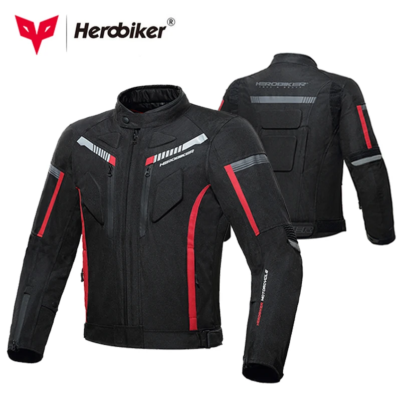 

Waterproof Motorcycle Jackets With Moto Jacket Pants Suit Windproof Motorcross Riding Racing Motorbike Clothing Protective Gear