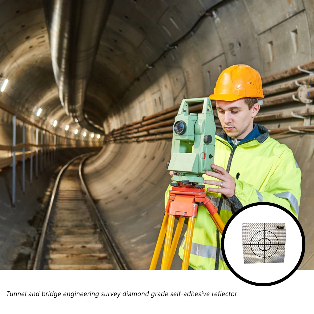 

Светоотражающий лист, 50 шт, новая географическая станция, светоотражающая лента, тоннель-мост, инженерный проект