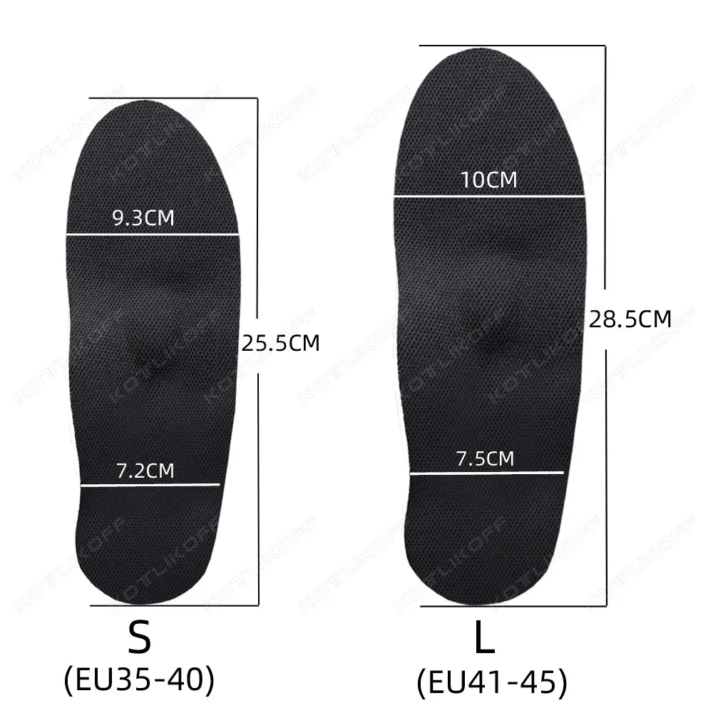 KOTLIKOFF стельки для обуви ортопедические с высокой поддержкой свода