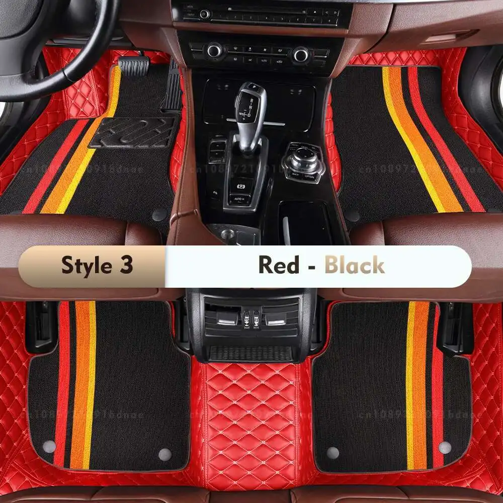 

Для VW Volkswagen Passat B6 2007-2016 08 09 15 14 13 двухслойные автомобильные коврики на заказ, подушечки для ног, аксессуары для интерьера
