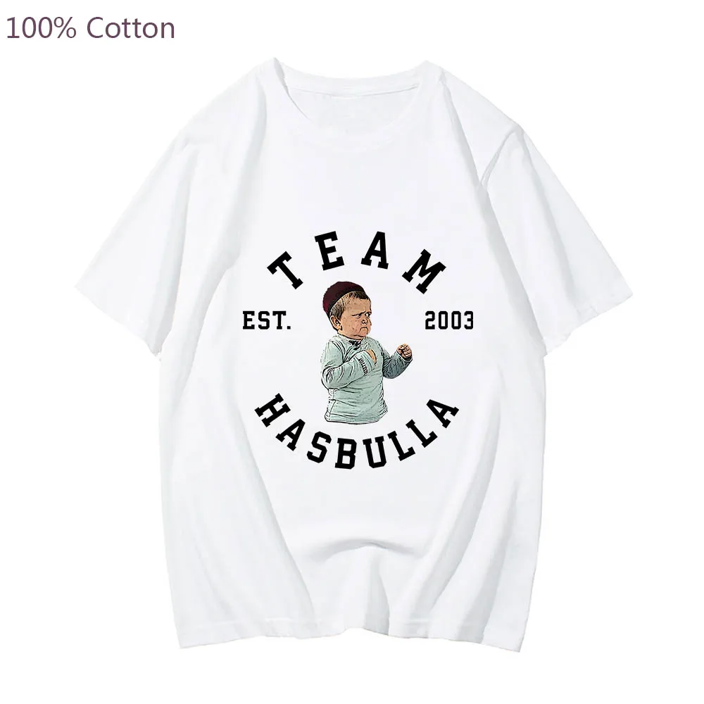 

Лидер продаж, милая Повседневная футболка Hasbulla с рисунком мандарики манги в стиле Харадзюку, футболка из 100% хлопка с милыми рисунками из мул...