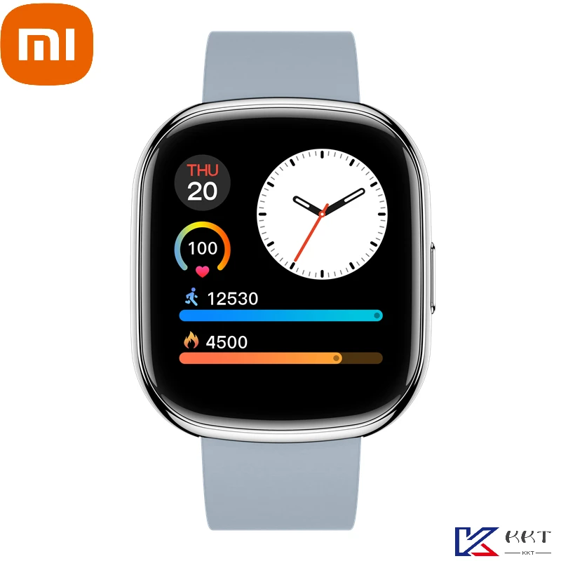 

XIAOMI 2022 P52 Smart Watch Full Touch IP68 Waterproof Heart Rate Monitor Blood Pressure Oxygen Remote Music DiY Face Smartwatch