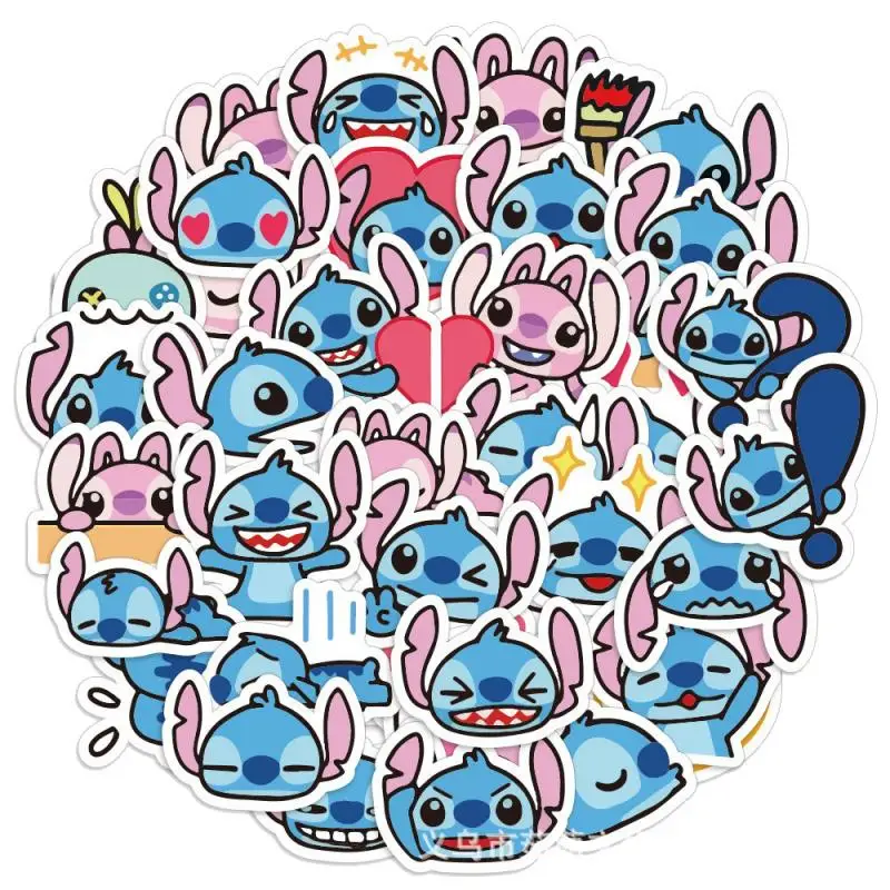 Мульти Стили Аниме стикер Miffy Sanrio Kuromi Стич Снупи My melody Kirby 40/50 шт. милые стикеры s