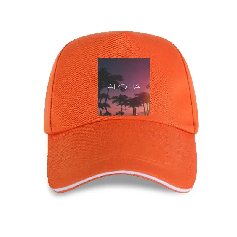 

ALOHA Night Palms Baseball cap Summer Chill Holiday Skater Indie Los Angeles