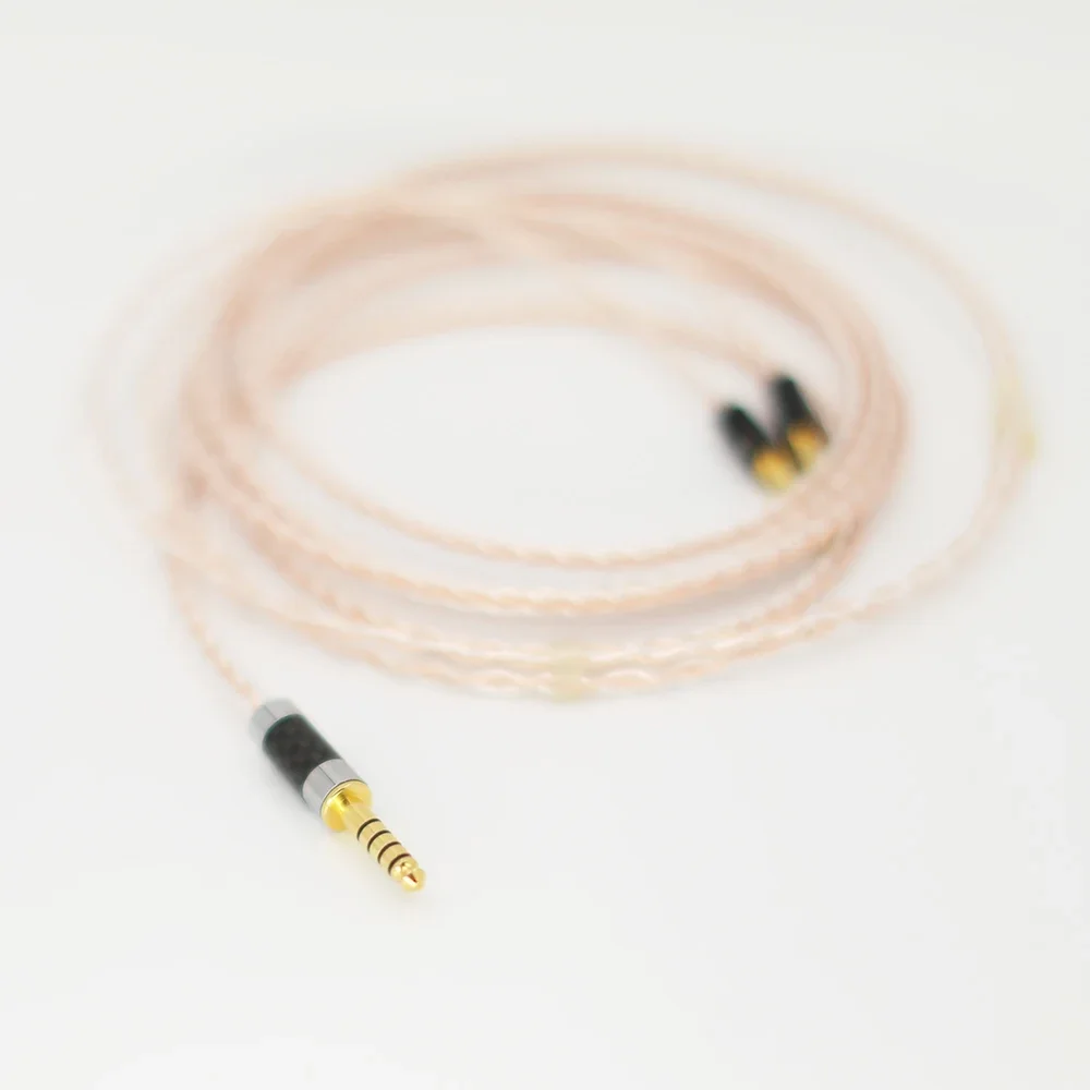 Audiocrast 8-ядерный кабель для наушников 3 5 стерео аудио разъем обновления Meze 99