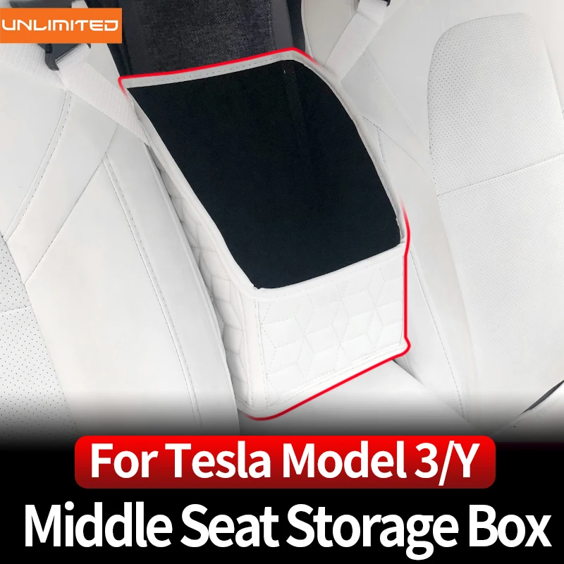 

Карманный органайзер для хранения среднего сиденья автомобиля Tesla Model 3 Model Y