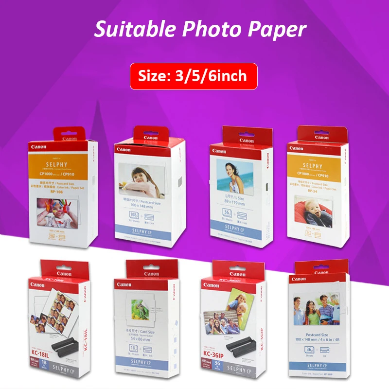 Комплект для компактного фотопринтера Canon SELPHY CP1300 беспроводной Wi-Fi костюм