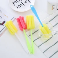5pcs kitchen cleaning tool sponge brush for wineglass bottle coffe tea glass cup