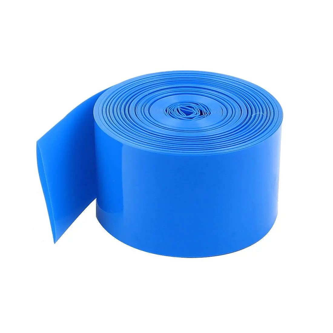 

uxcell 10Meters 29.5mm Width PVC Heat Shrink Wrap Tube Blue for 1 x 18650 Battery