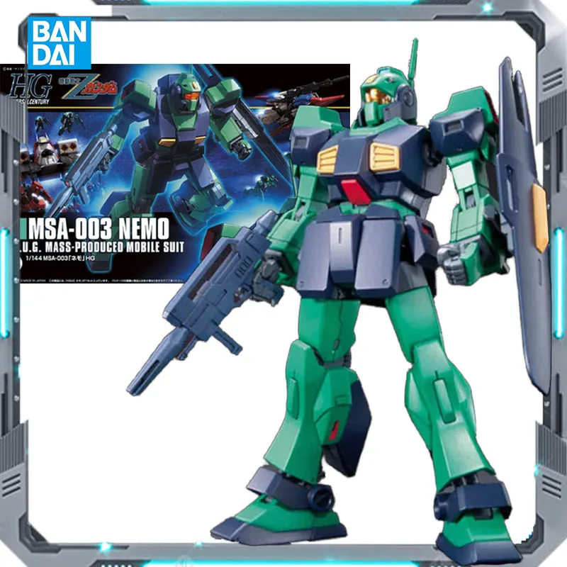 Оригинальная модель Bandai Garage Kit Gundam HG1/144 MSA-003 Nemo A.E.U.G MASS-PRODUCED экшн-фигурка сборная
