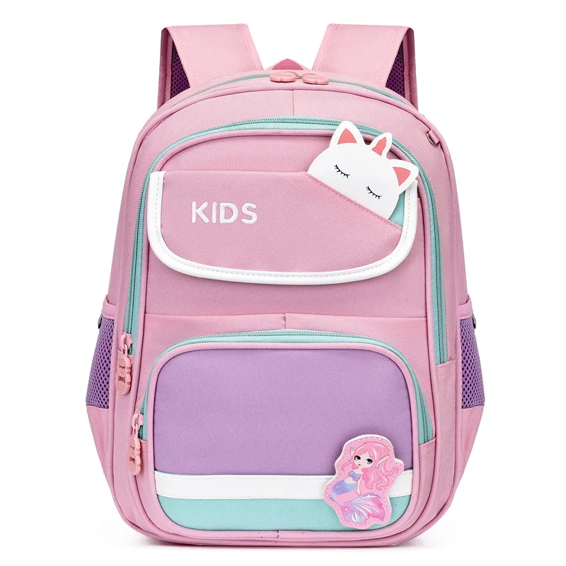 

Cute Cartoon Primary School Bags for Girls Boys Student Backpack Nylon Leisure Campus Schoolbag