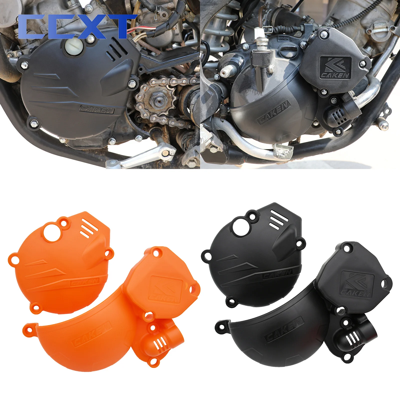 

Plastic Clutch Guard Water Pump Cover Ignition Protector For YAMAHA DT230 GPX TSE250R Kayo KT250 Hengjian HJ250 2Stroke KEWS K18