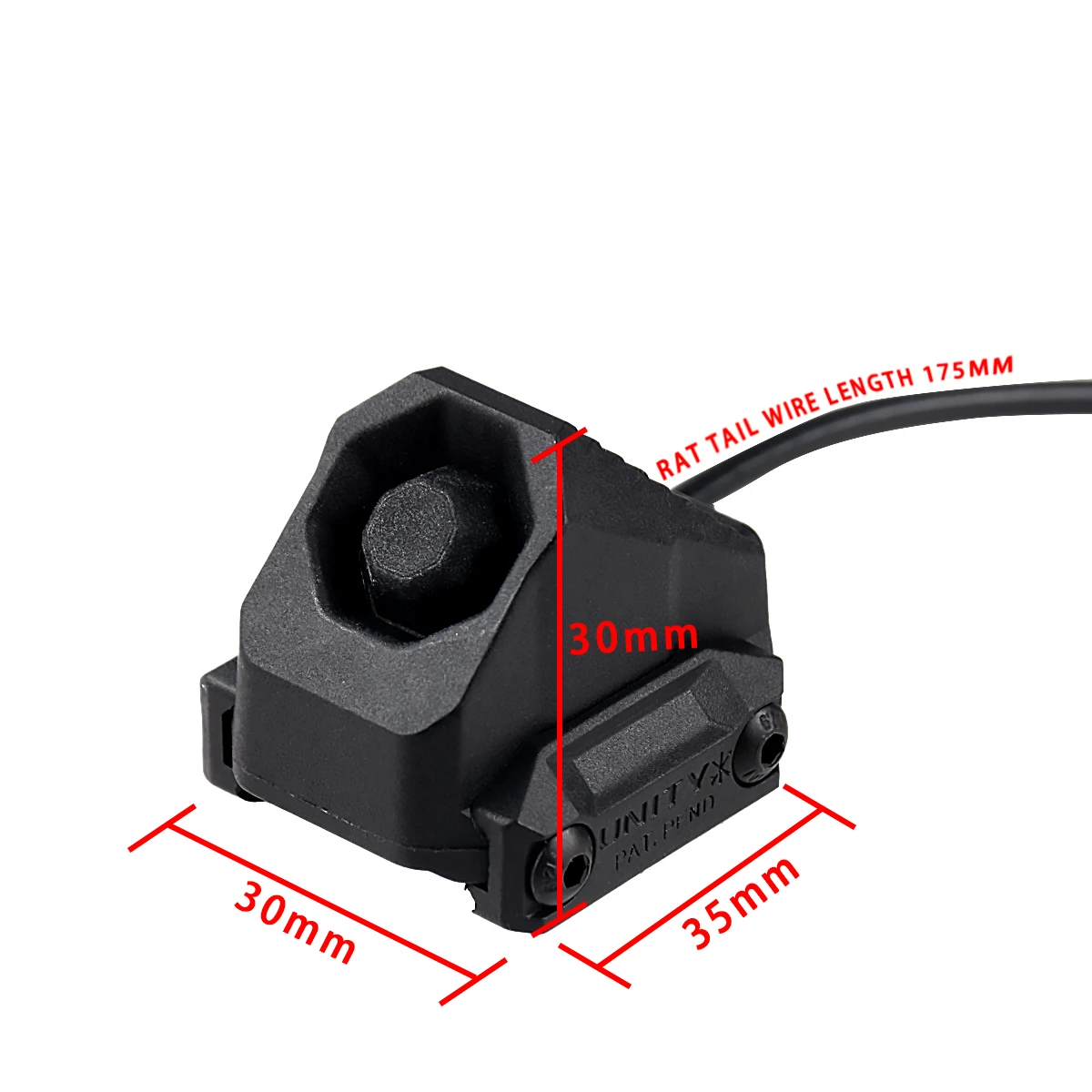 Фото Кнопка дистанционного управления AXON UNITY Switch для SureFire M300 M600 2.5 3.5 SF, крепление на кран-крепление 20 мм, совместимость с NGAL PEQ OGL Laser, нейлон №5