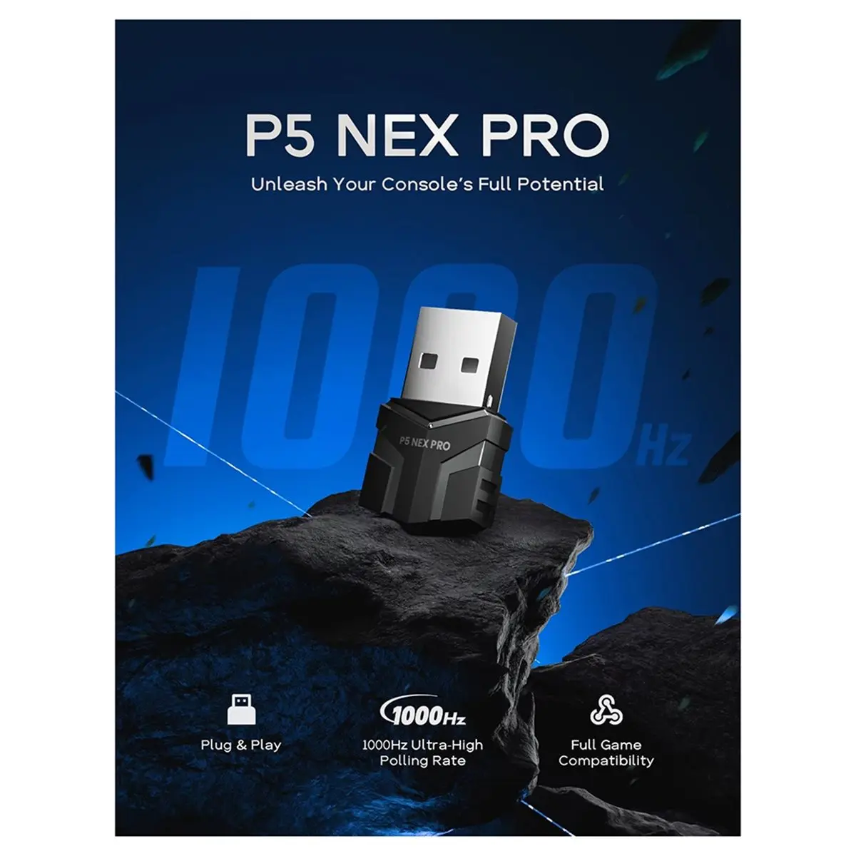 Фото [Тренд 2026] Адаптер P5 NEX PRO для клавиатуры и мыши (для донгла/активатора) №5
