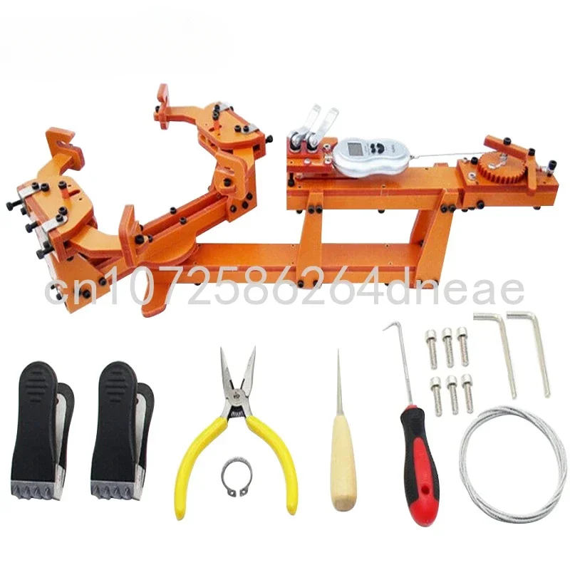 

Winch type Personal DIY badminton racket stringing machine Pulling Threading machine wire stretcher Over 60LB