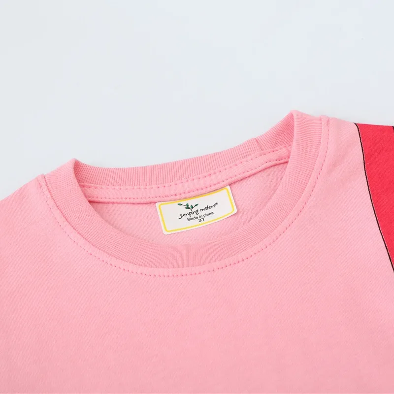 Платья принцессы для девочек хлопковое Летнее Детское платье-футболка с