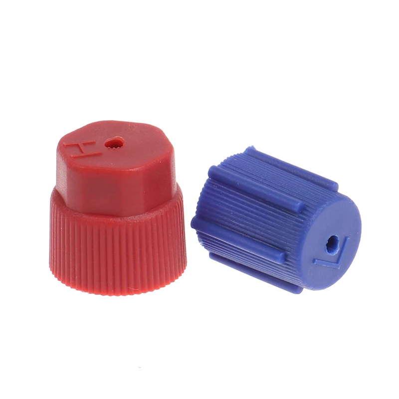 

10 шт./компл. R134a Крышка A/C 13 мм и 16 мм для обслуживания автомобильного кондиционера, крышка для зарядного порта переменного тока с низкой и выс...