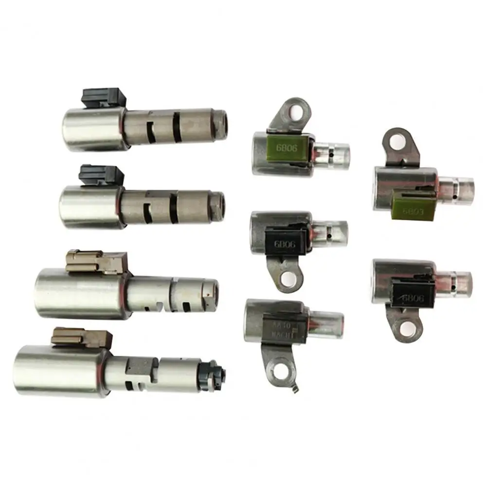 

9Pcs/Set Transmission Valve Hard Solenoid Set Strong Gear Box Solenoid Valve