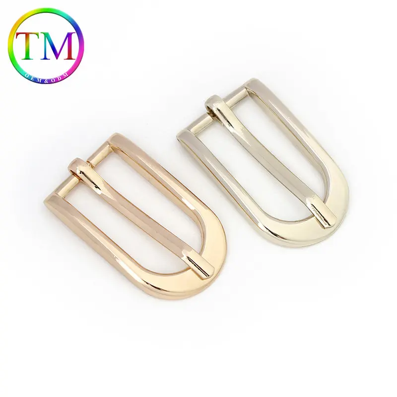 10-50Pcs Metal D Ring Pin Buckle Bags Strap Adjustment Hook Clasps Diy Bag Leather Strap Betlt Hardware Accessories