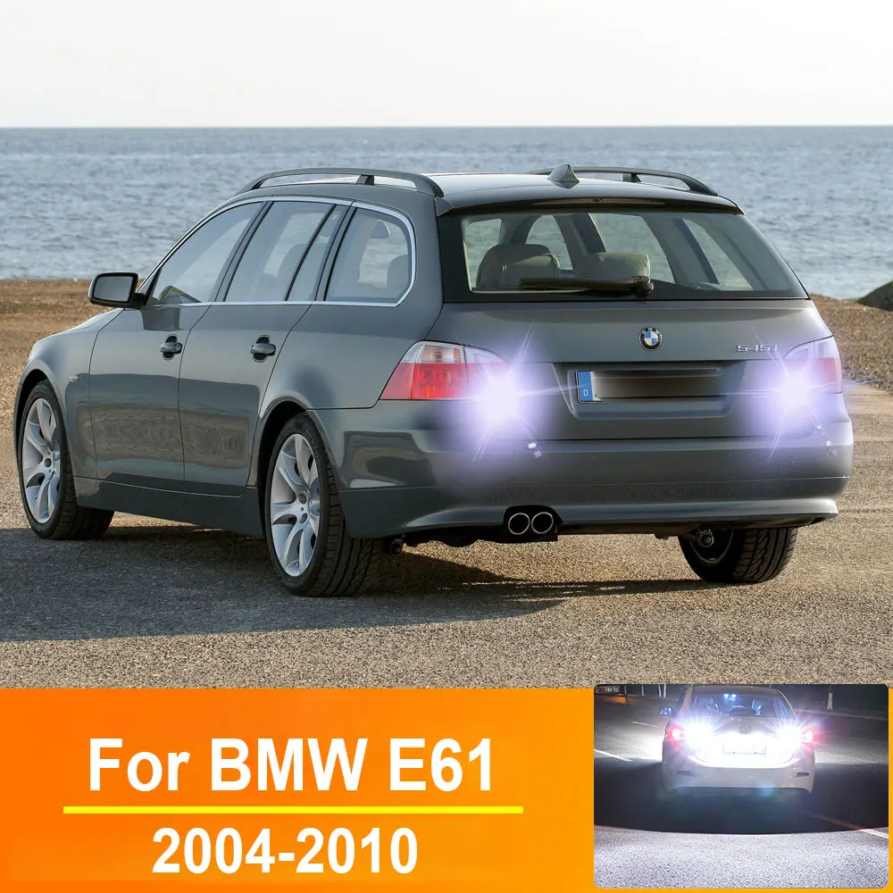 

2 Шт. BMW E61 5 Серии 2004-2010 T15 W16W Светодиодный Резервный Фонарь Заднего Хода Canbus Без Ошибок