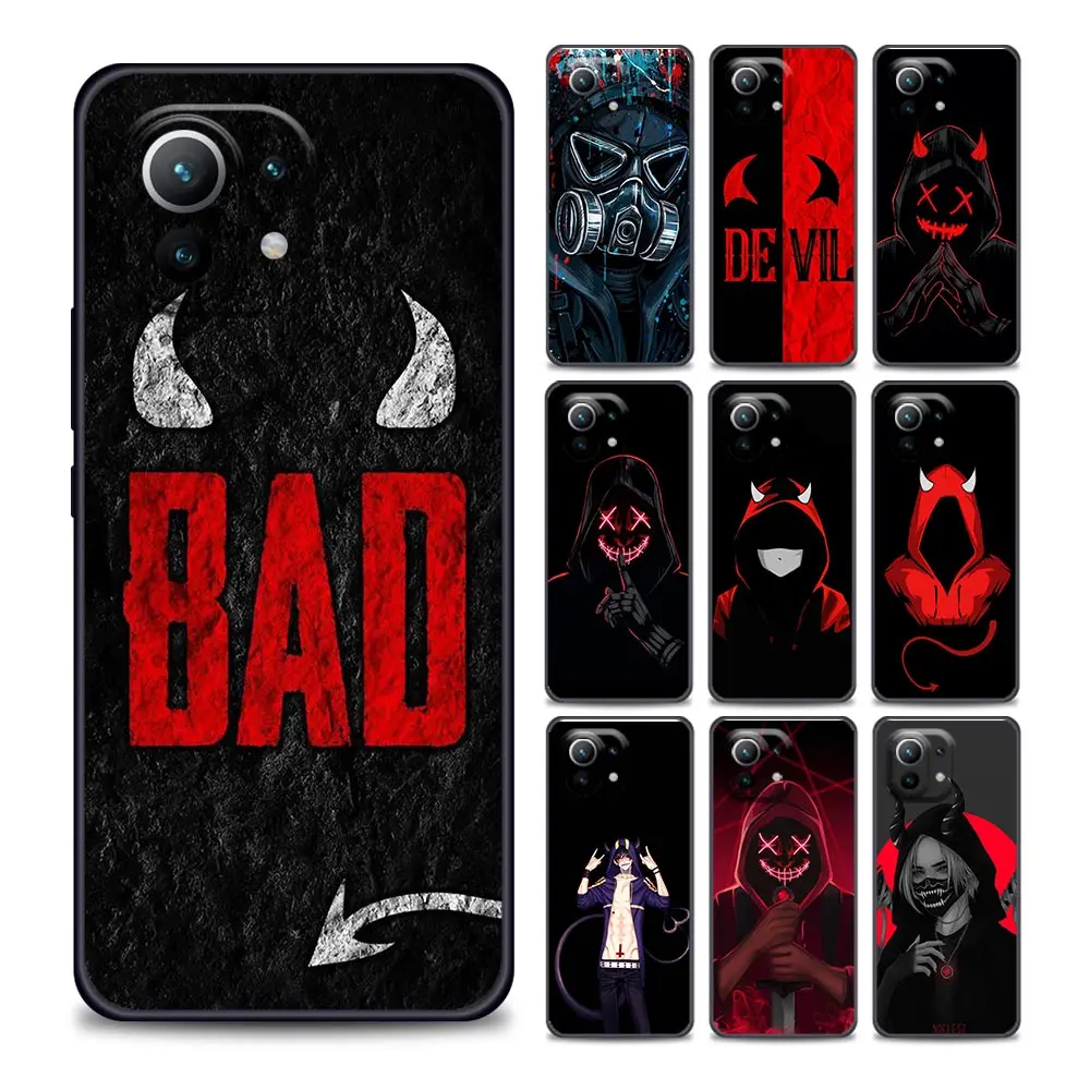 

Devil Bad Boy Anime Phone Case for Xiaomi Mi 11i 11 11X 11T Poco X3 Pro NFC M3 Pro F3 GT M4 TPU Cases Fudnas Capa Coques Shell