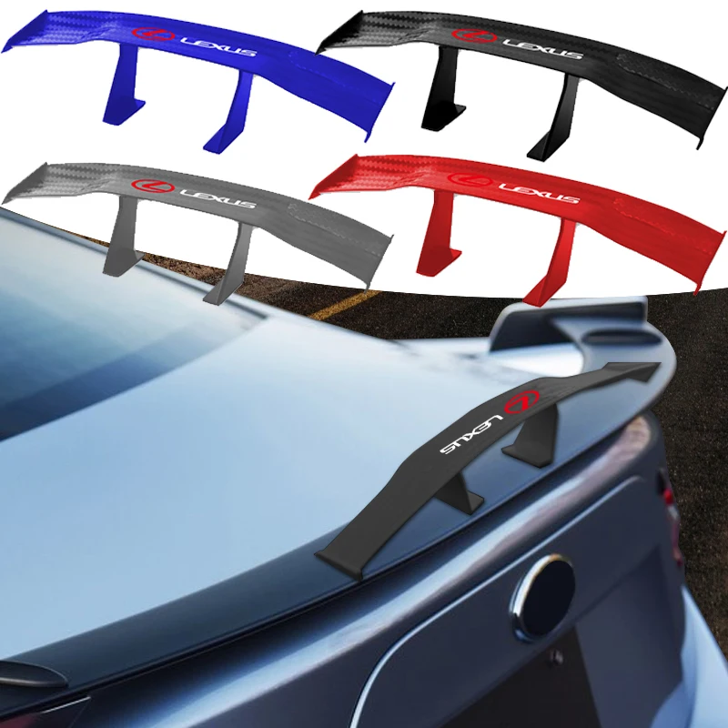 1 шт. карбоновый Автомобильный задний спойлер маленькое украшение крыла для Lexus RX