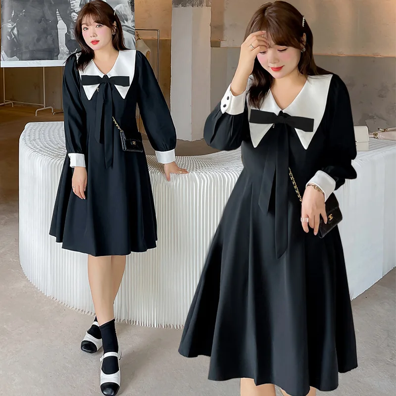 

Женское платье с длинным рукавом, длиной 98 см