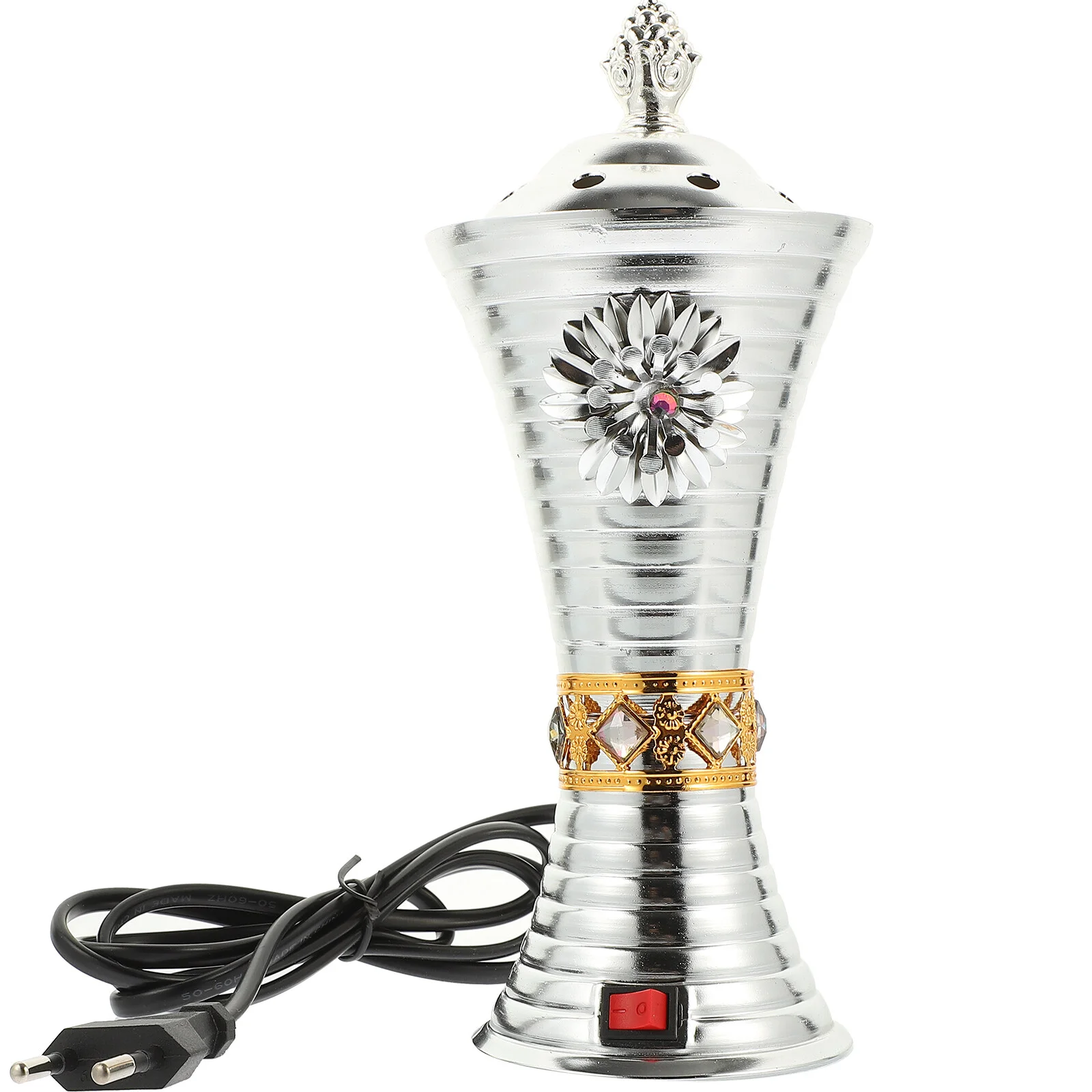

Pot Retro Burner Ornament Holder Decoration Decorative Electric Censer Home