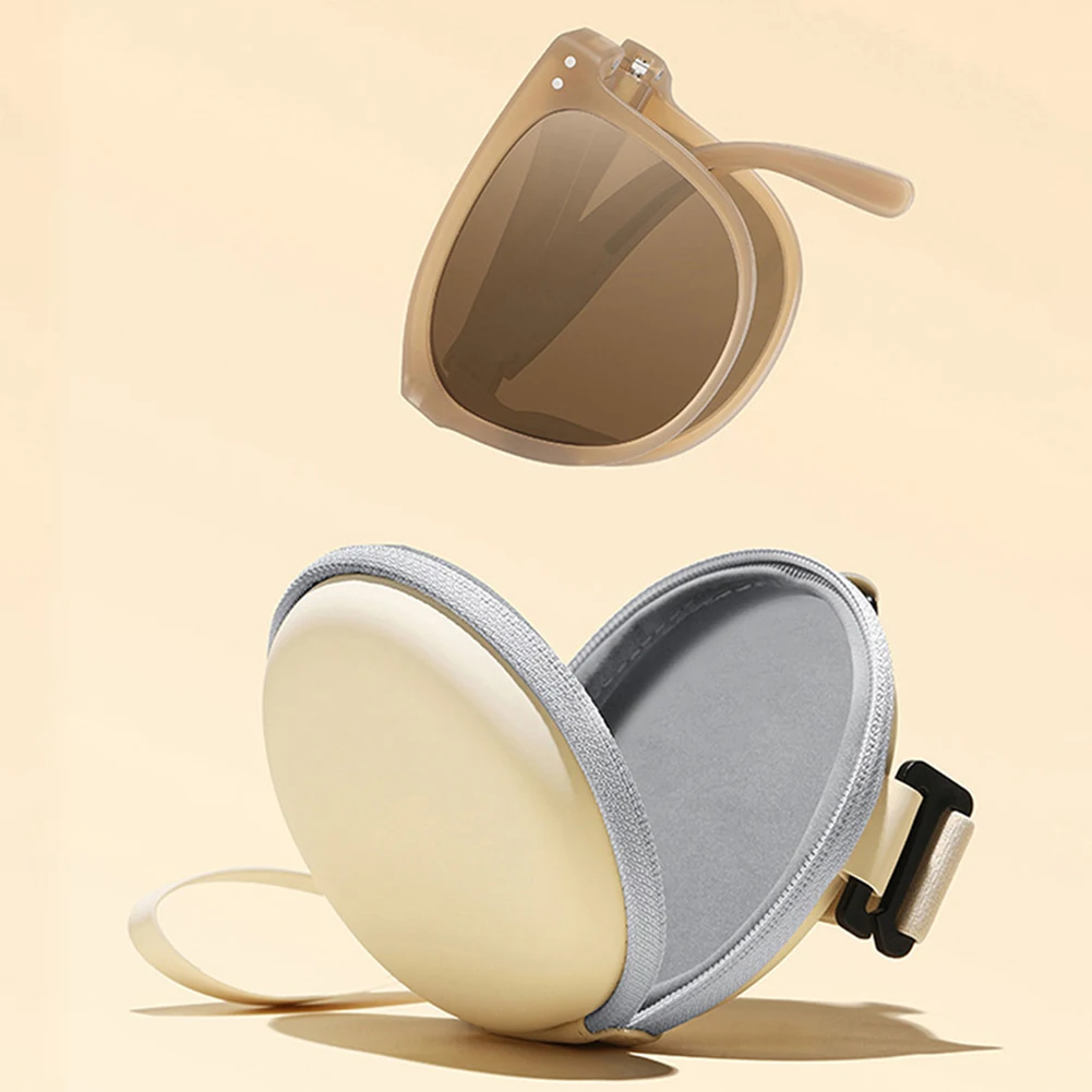 

2022 New Folded Sunglasses Light Sunglasses New Women Fashion Sunglasses Small Frame Round Driving Retro Outdoor Glasses UV400
