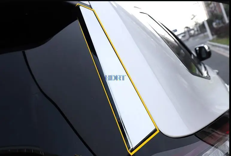 Для Ford Edge 2015-2020/Edge Plus 2021 хромированный АБС-пластик задние окна автомобиля