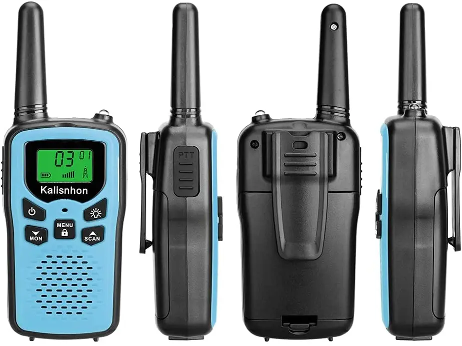 Walkie Talkies for Adults,Kalisnhon walkie talkies with 22 FRS Channels,walkie Talkie Long Range with Flashlight VOX LCD