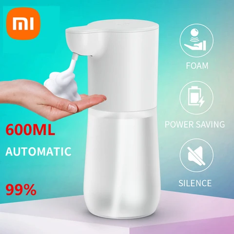 Автоматический диспенсер для мыла Xiaomi, 2000 мАч, с USB-зарядкой - изображение