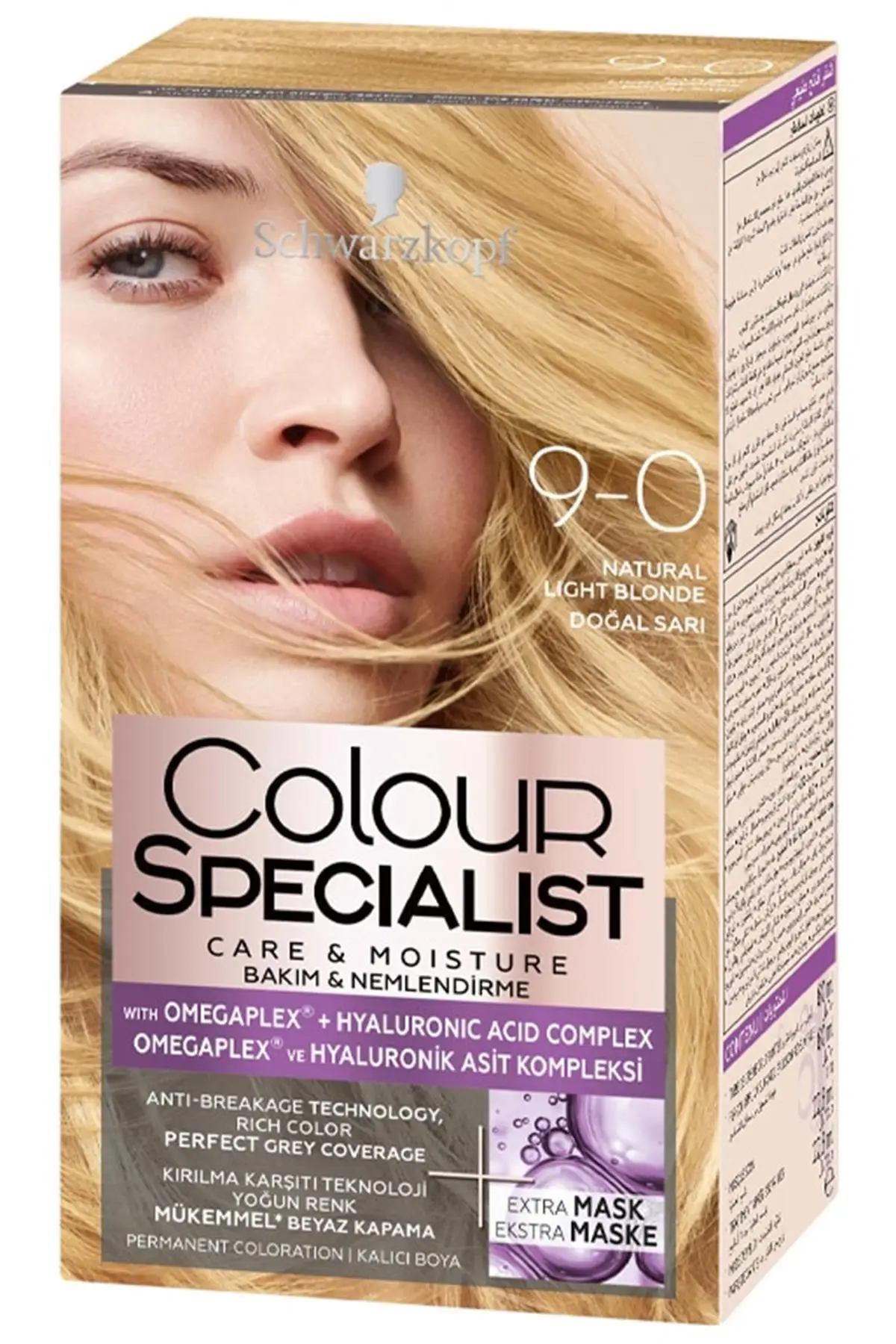 

Brand: Colour Specialist Hair Dye 9.0 Natural Yellow Category: Hair Dye