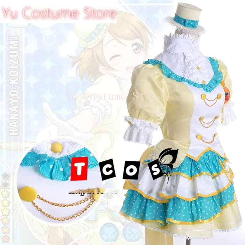 Lovelive Koizumi Hanayo Hit The Song костюм косплей Cos Game аниме вечерние униформа Хэллоуин играть