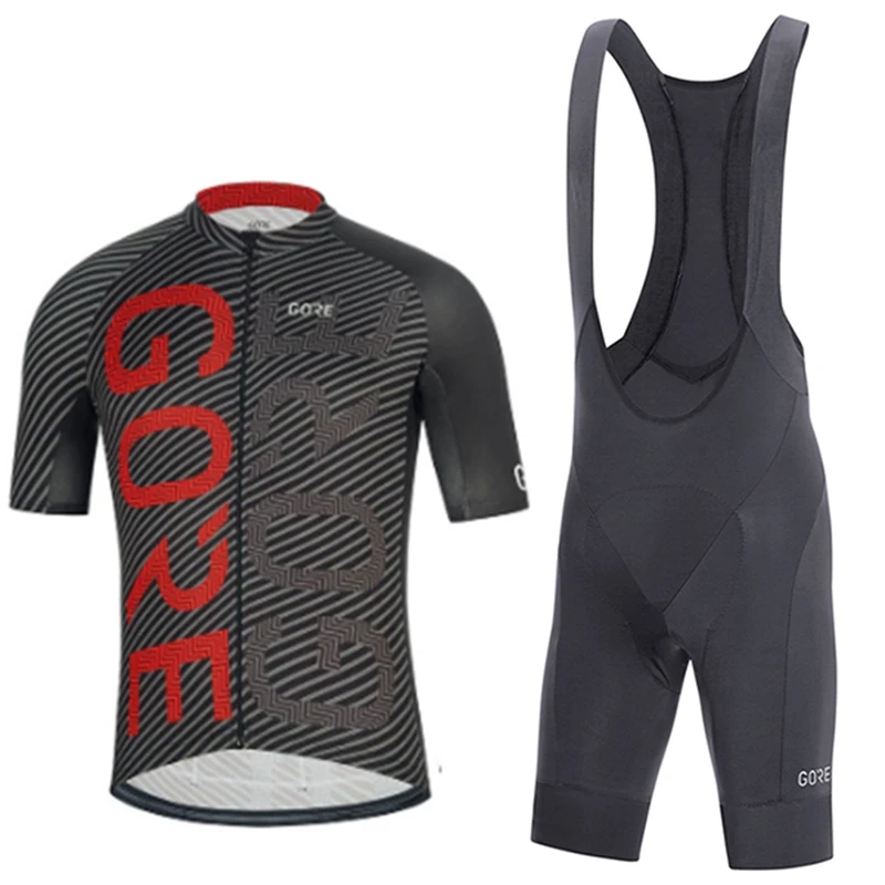 

Summer Quick Dry GORE Team Cycling Jerseys Bike Shorts Set MTB Bicycle Breathable Cycling Clothings Bicycle Uniforme